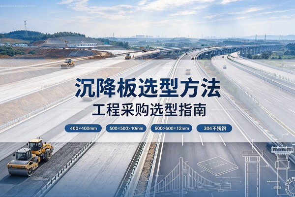 崇信沉降板选择方法
