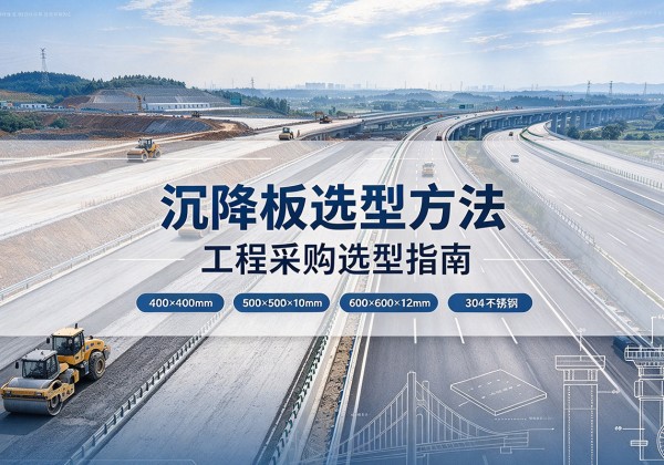 崇信沉降板选择方法